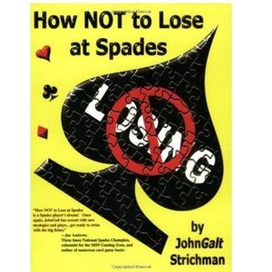 NEW How Not To Lose At Spades book from the author